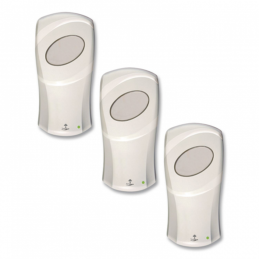 FIT Universal Touch Free Dispenser, 1 L, 4 x 5.4 x 11.2, Ivory, 3/Carton (16652)