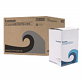 Wrapped Giant Straws, 10.25", Polypropylene, Clear, 100/Pack, 10 Packs/Carton (JSTW1025CLR)