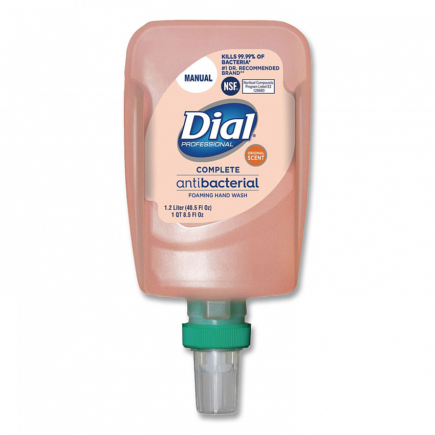 Antibacterial Foaming Hand Wash Refill for FIT Manual Dispenser, Original Scent, 1.2 L (16670EA)