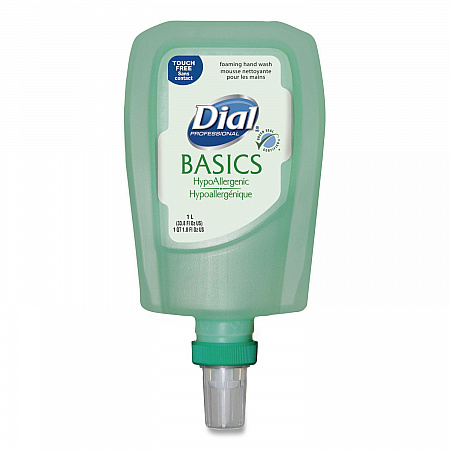 Basics Hypoallergenic Foaming Hand Wash Refill for FIT Touch Free Dispenser, Honeysuckle Scent, 1 L (16722EA)