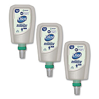 Antibacterial Foaming Hand Sanitizer Refill for FIT Touch Free Dispenser, 1 L Bottle, Fragrance-Free, 3/Carton (16694)