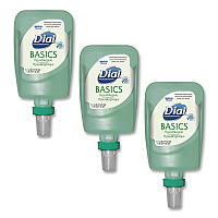 Basics Hypoallergenic Foaming Hand Wash Refill for FIT Manual Dispenser, Honeysuckle Scent, 1.2 L, 3/Carton (16714)