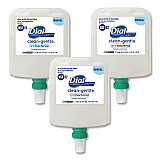 Clean+Gentle Antibacterial Foaming Hand Wash Refill for 1700 Dispenser, Fragrance-Free, 1.7 L, 3/Carton (32094)