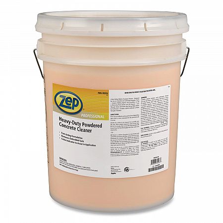 Heavy-Duty Powdered Concrete Cleaner, Mild Pine Scent, 40 lb Pail (1041742)