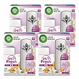 Freshmatic Ultra Automatic Sprayer Starter Kit, 5.89 oz, White Flowers and Melon Summer Delights, Asst Dispenser Color, 4/CT (88410)