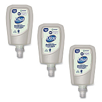 Antibacterial Gel Hand Sanitizer Refill for FIT Touch Free Dispenser, 1.2 L Bottle, Fragrance-Free, 3/Carton (19029)
