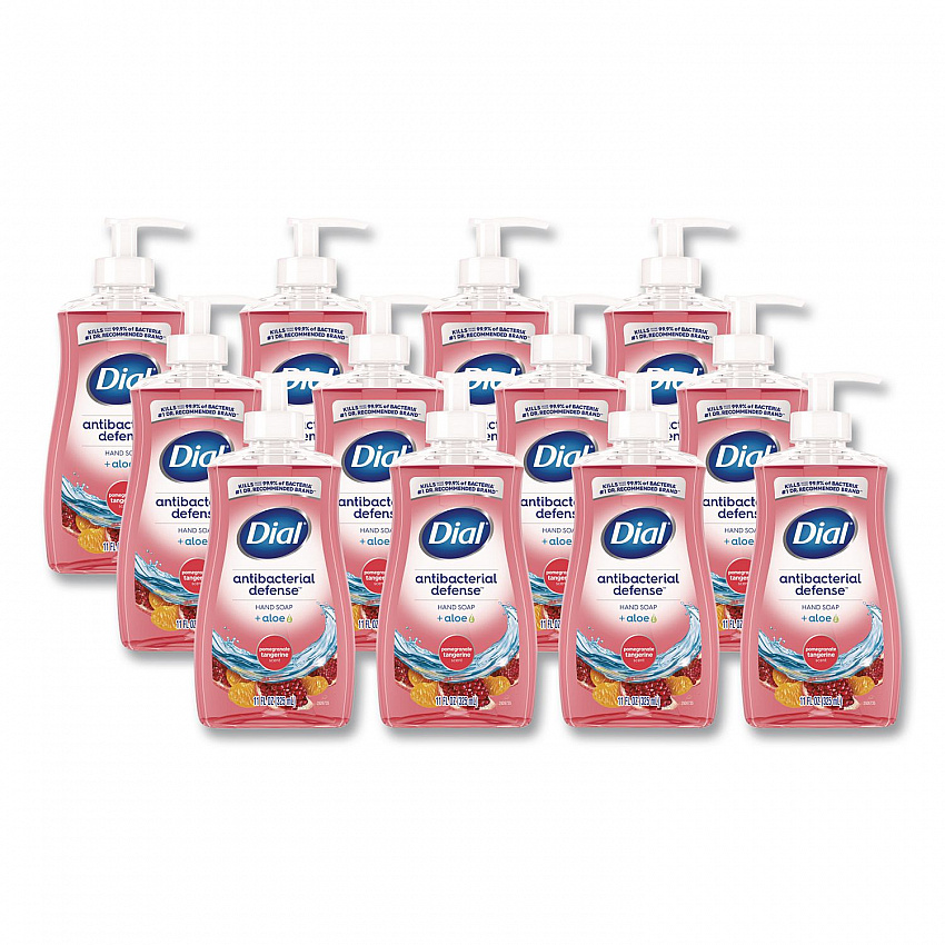 Antibacterial Liquid Hand Soap, Pomegranate Tangerine Scent, 11 oz, 12/Carton (20943)