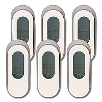 Versa Dispenser for Cartridge Refills, 15 oz, 3.75 x 3.38 x 8.75, Light Gray/White, 6/Carton (34037)