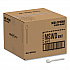 Specialty Cutlery, Soda Spoon, Plastic, White, 1,000/Carton (MSWD0007)