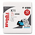 X70 Cloths, 1/4 Fold, 12.5 x 12, White, 76/Pack, 12 Packs/Carton (41200)