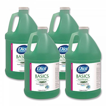 Basics Hypoallergenic Hand Wash, Honeysuckle Scent, 1 gal, 4/Carton (35438)