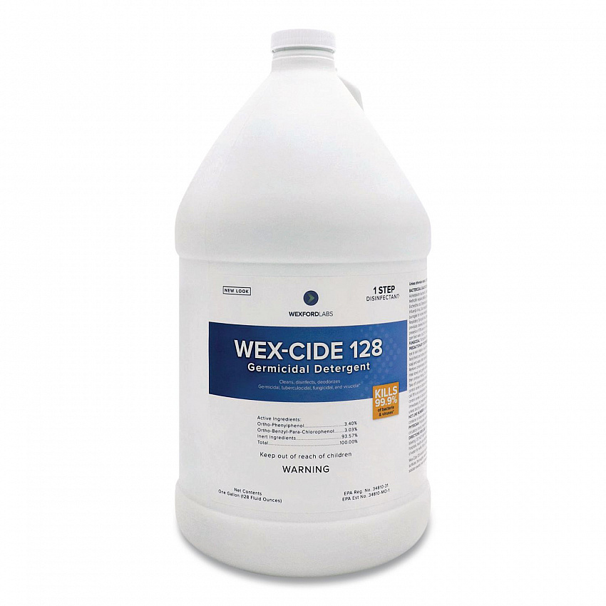 Wex-Cide Concentrated Disinfecting Cleaner, Nectar Scent, 128 oz Bottle (211000EA)