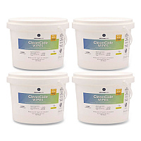 CleanCide Disinfecting Wipes, 1-Ply, 8 x 5.5, Fresh Scent, White, 400/Tub, 4 Tubs/Carton (3130B400DCT)