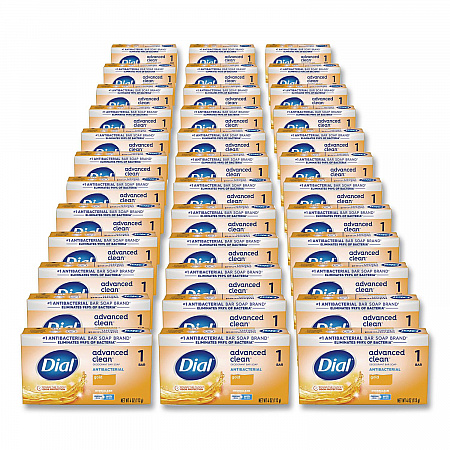 Deodorant Bar Soap, Iconic Dial Gold Fragrance, 4 oz, 36/Carton (92617)