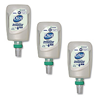 Antibacterial Foaming Hand Sanitizer Refill for FIT Manual Dispenser, 1.2 L Bottle, Fragrance-Free, 3/Carton (19038)