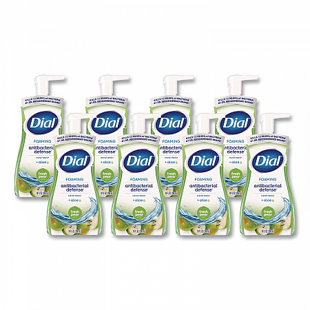 Antibacterial Foaming Hand Wash, Fresh Pear Scent, 10 oz, 8/Carton (34721)
