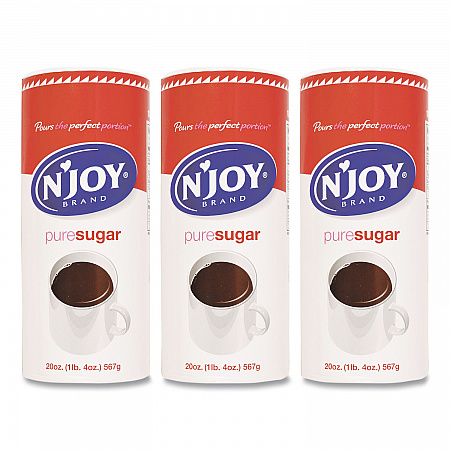 Pure Sugar Cane, 20 oz Canister, 3/Pack (94205)