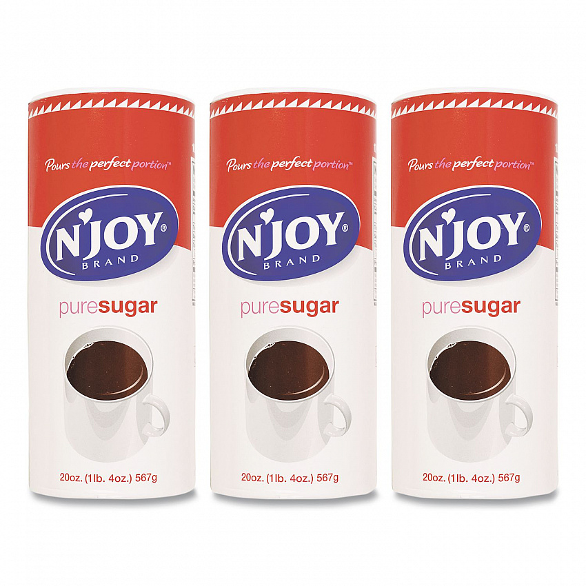 Pure Sugar Cane, 20 oz Canister, 3/Pack (94205)