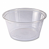 Recycleware Deli Containers, 5 oz, 3.6 x 2.6 x 1.8, Clear, Plastic, 1,000/Carton (9501008)