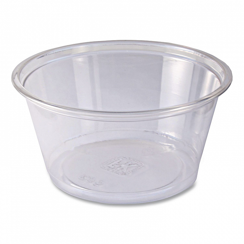 Recycleware Deli Containers, 5 oz, 3.6 x 2.6 x 1.8, Clear, Plastic, 1,000/Carton (9501008)