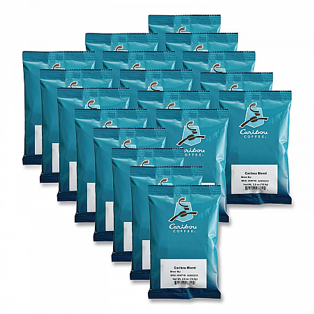 Caribou Blend Ground Coffee, 2.5 oz, 18/Carton (008710)