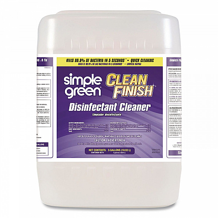 Clean Finish Disinfectant Cleaner, Herbal Scent, 5 gal Pail (2800005)