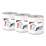 X70 Wipers in a Bucket Refills, No Bucket, 13 x 10, Unscented, White, 220/Rolls, 3 Rolls/Carton (83571)