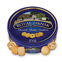 Cookies, Danish Butter, 12 oz Tin (53005)