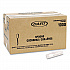 Reliance Mediumweight Cutlery, Individually Wrapped, Spoon, Plastic, White, 1,000/Carton (RSW3)
