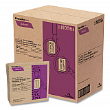 Select Dinner Napkins, 1-Ply, 16 x 15, Natural Brown, 250/Pack, 12 Packs/Carton (N055)