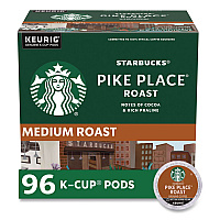 Pike Place Coffee K-Cups Pack, 24/Box, 4 Box/Carton (011111156CT)