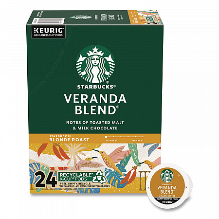 Veranda Blend Coffee K-Cups Pack, 24/Box (011111159)