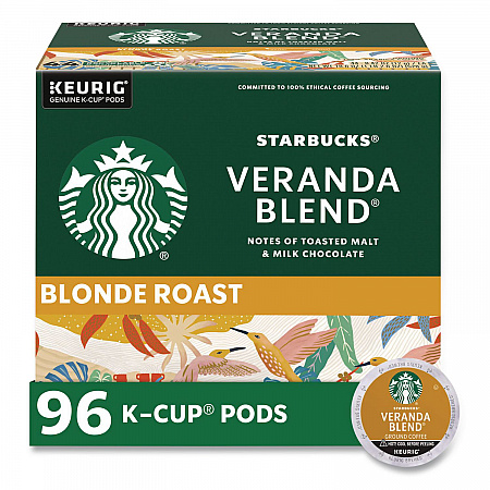 Veranda Blend Coffee K-Cups, 24/Box, 4 Box/Carton (011111159CT)