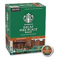 Pike Place Decaf Coffee K-Cups Pack, 24/Box (011111161)