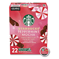 Peppermint Mocha K-Cup, 22/Box (12437832)