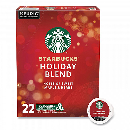 Holiday Blend K-Cup, 22/Box (12412029)