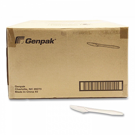 Harvest Fiber Knife, Lightweight, Plastic, White, 1,000/Carton (HSK01)