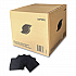 Cocktail Napkins, 1-Ply, 9 x 9, Black, 4,000/Carton (1401)