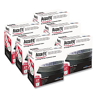 Linear Low Density Can Liners with AccuFit Sizing, 32 gal, 0.9 mil, 33" x 44", Clear, 50 Bags/Box, 6 Boxes/Carton (H6644TCRC1CT)
