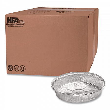 Round Aluminum Containers, 32 oz, 9.03