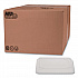Plastic Dome Lids, Fits Oblong Pans 2061/2062, 8.25 x 5.88, Clear, 500/Carton (2062DL)