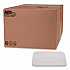 Plastic Dome Lid, Rectangle, Fits 1 lb Oblong Pan 2060, Clear, 500/Carton (2060DL)