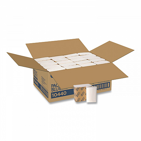 Tissue for Safe-T-Gard Dispenser, 2-Ply, White, 200 Sheets/Pack, 40 Packs/Carton (10440)