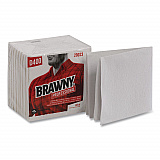 Medium Duty Premium DRC 1/4 Fold Wipers, 1-Ply, 13 x 12.5, Unscented, White, 65/Pack (20023)