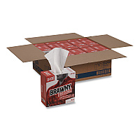 Medium Duty Premium DRC Wipers, 1-Ply, 9.25 x 16.3, Unscented, White, 90/Box (2007003)