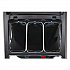 Triple Waste Wire Bag Holder for Rubbermaid Commercial Janitorial and Housekeeping Carts, 3 x 12.5 x 0.13, Steel (FG9T89L10000)