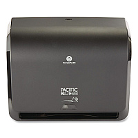 Pacific Blue Ultra Mini Paper Towel Dispenser, 14.56 x 7.38 x 11.56, Black (54518)