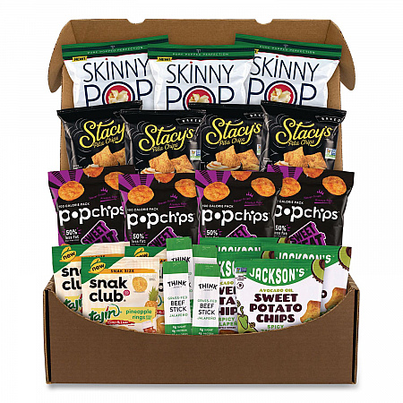 Sweet and Spicy Snack Box, 22 Assorted Snacks/Box (70000194)