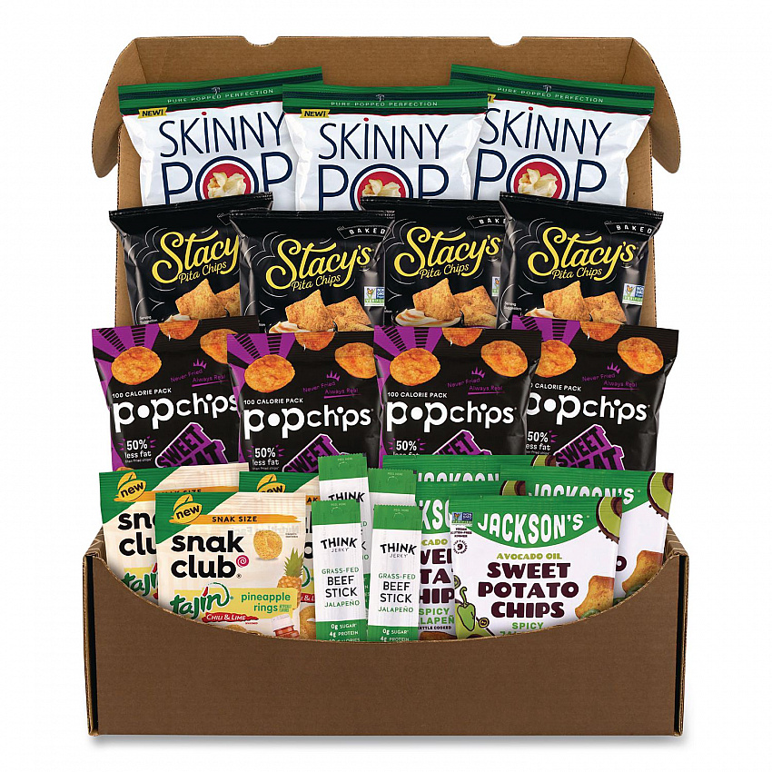 Sweet and Spicy Snack Box, 22 Assorted Snacks/Box (70000194)