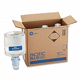 Pacific Blue Ultra Automated Sanitizer Dispenser Refill Foam Hand Sanitizer, 1,000 mL Bottle, Fragrance-Free, 3/Carton (43337)